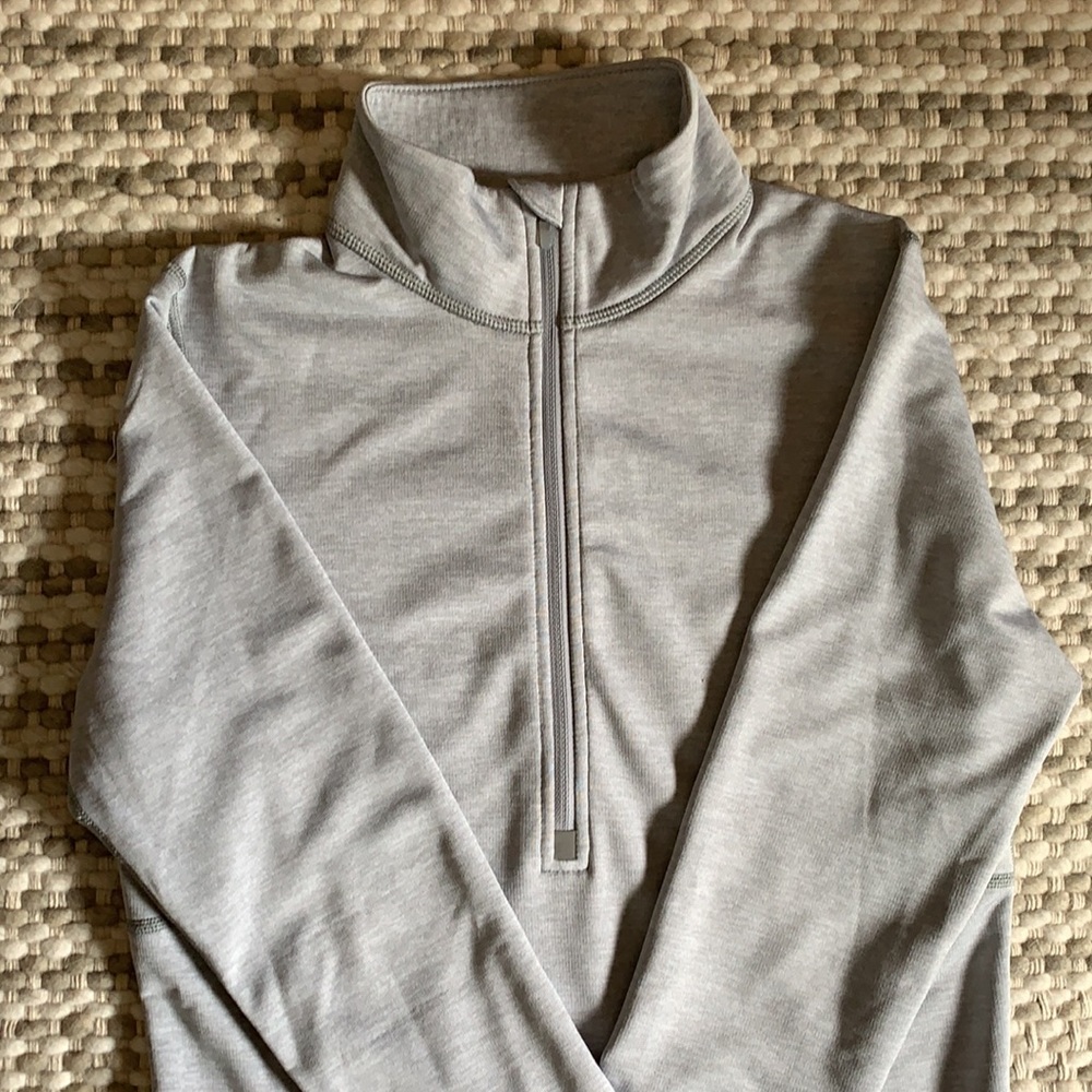 Three quarter zip pullover. - Picture 2 of 4